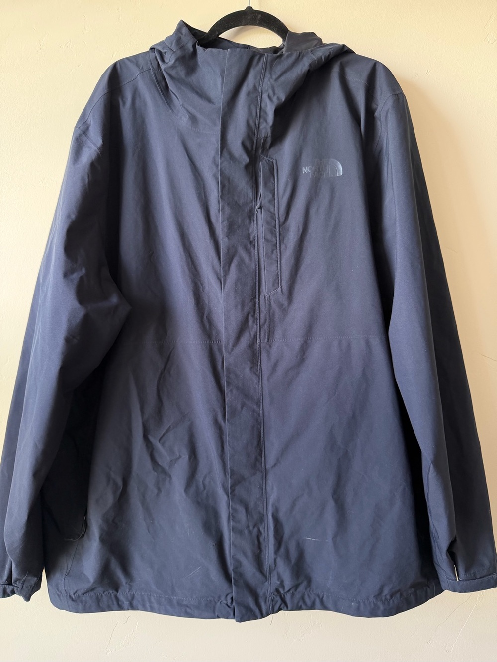 Men’s The North Face Navy Triclimate 3-1 Jacket (Shell Only) Size XXL